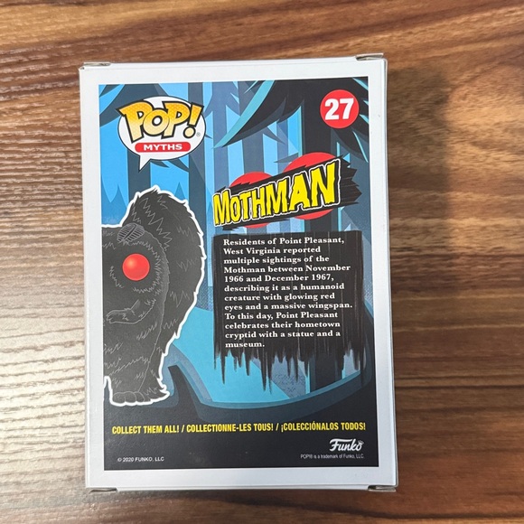 Funko Pop Myths Mothman with Red Eyes - Picture 3 of 7